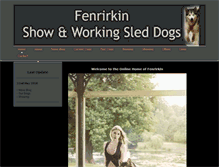 Tablet Screenshot of fenrirkin.com